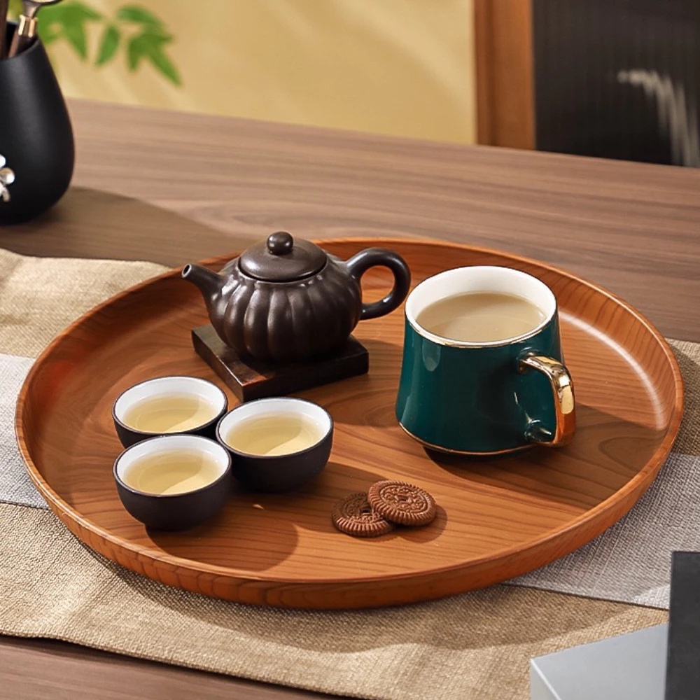 1PC Plastic Round Dessert Plat - Japanese Snacks review and price