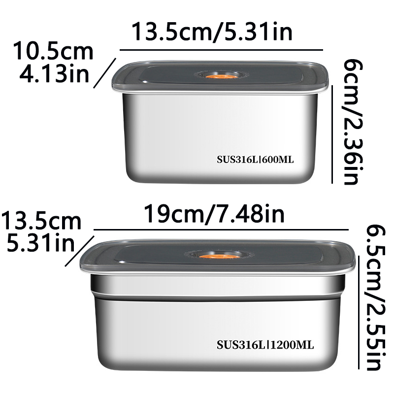 Food Grade 316 Stainless Steel - Bento Box review and price
