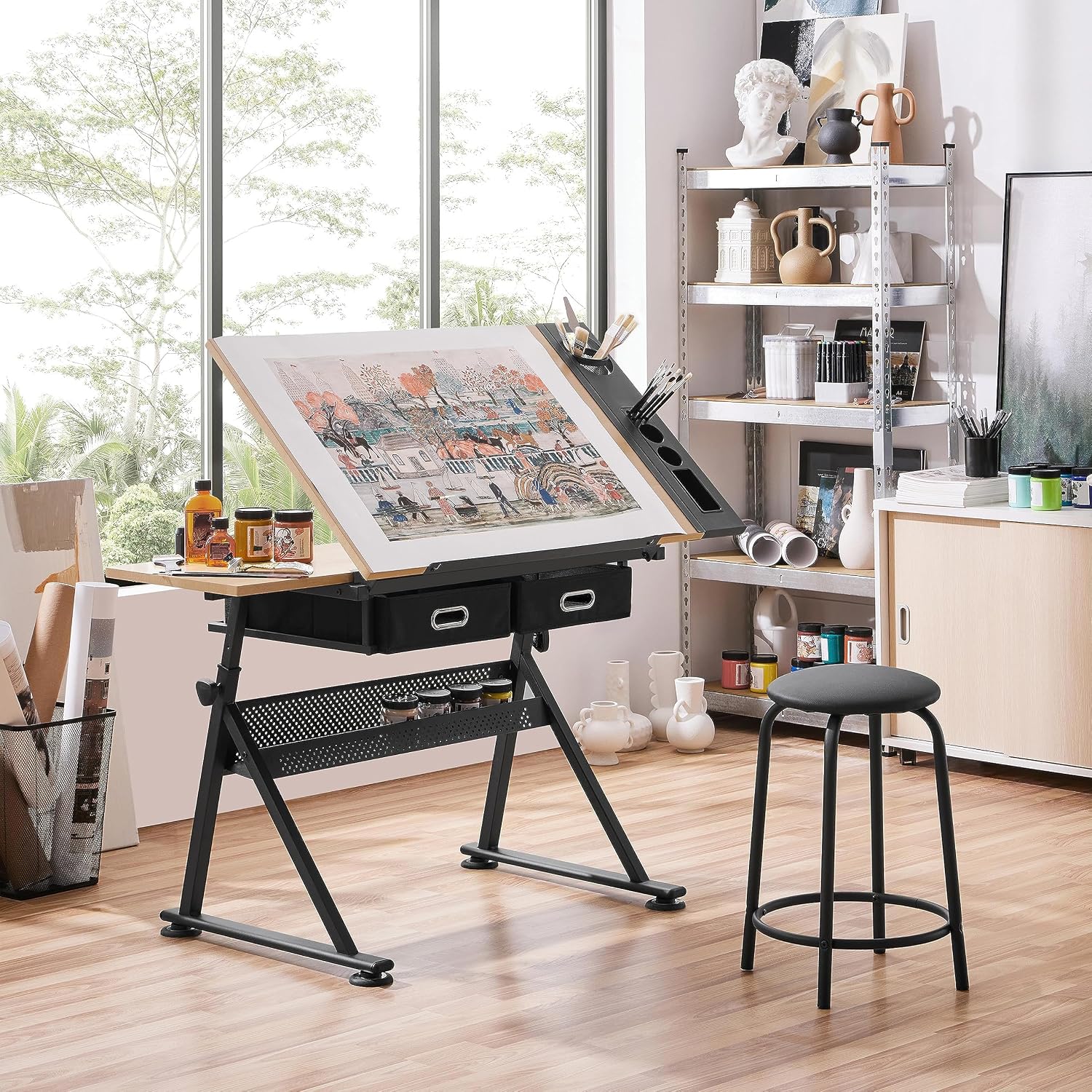 Adjustable Drafting Table Art  - Matcha review and price