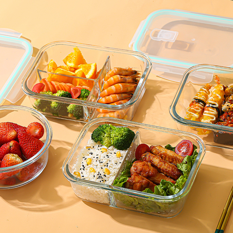 Glass Fresh-Keeping Box high B - Bento Box review and price