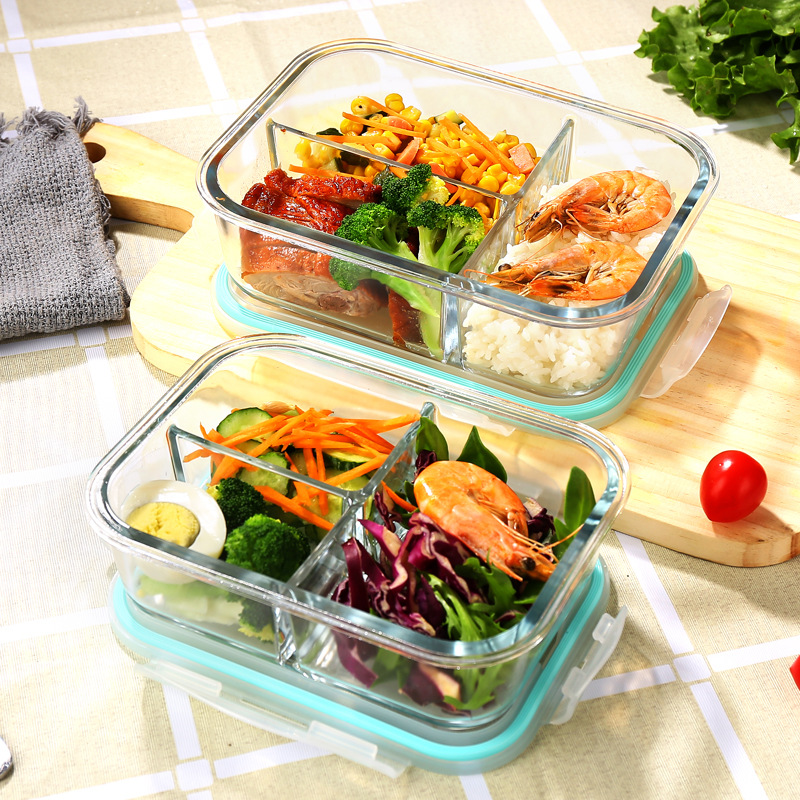 Glass Fresh-Keeping Box high B - Bento Box review and price