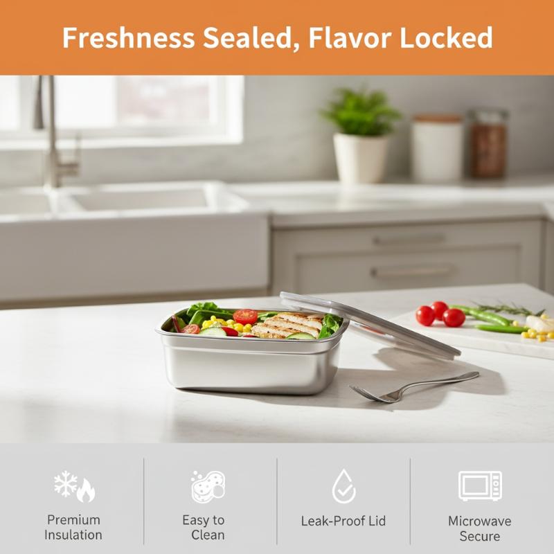 Stainless Steel Camping Lunch  - Bento Box review and price