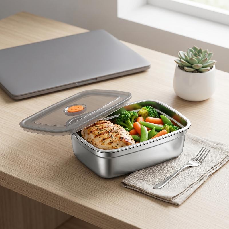 Stainless Steel Camping Lunch  - Bento Box review and price