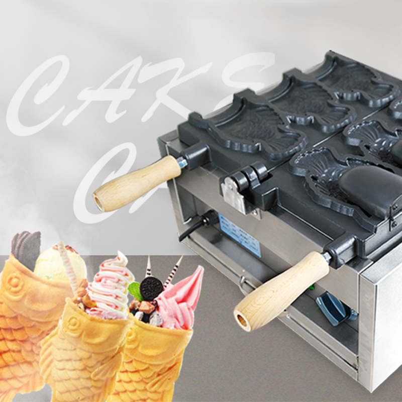 Commercial taiyaki machine 3-h - Japanese Snacks review and price