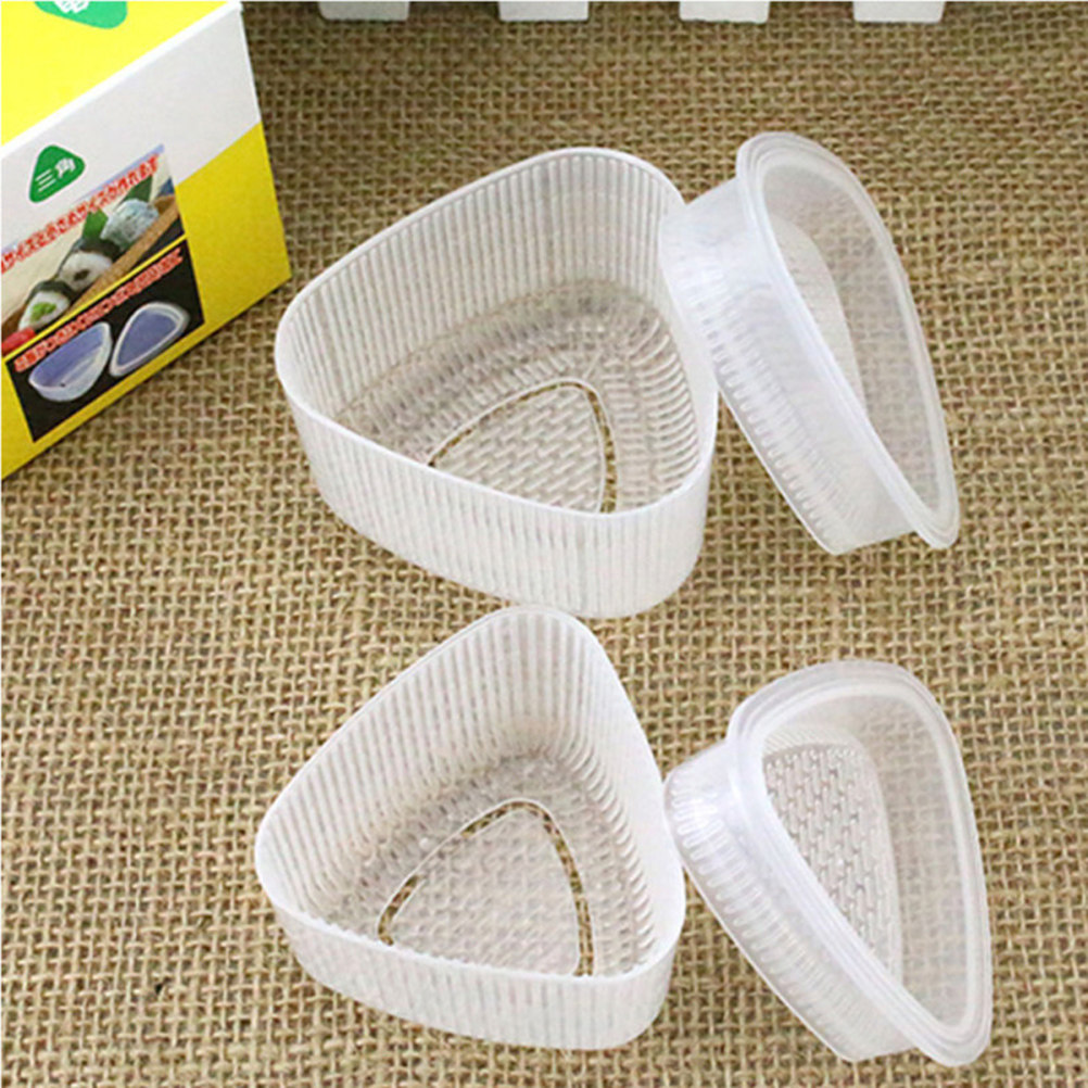 4Pcs Sushi Mold Set Triangle R - Sushi Making Kit review and price