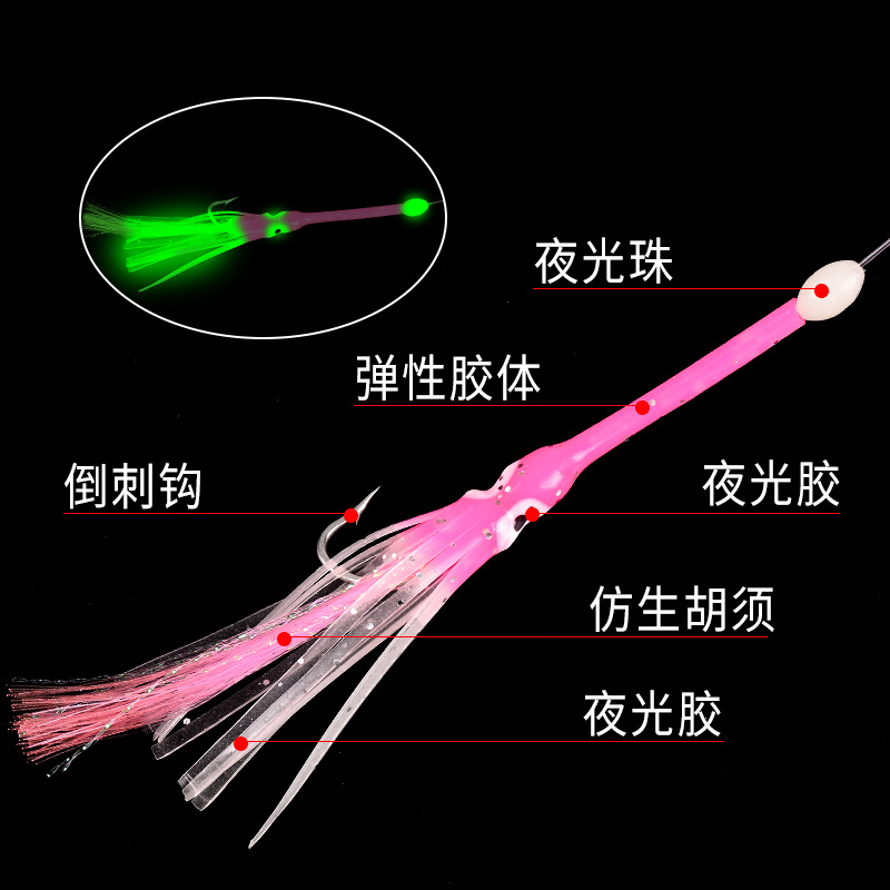 6-Hooks Luminous Octopus Macke - Furoshiki review and price